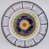 Royal Worcester Millennium Calendar Plate