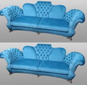 Exceptional Pair of ‘Butterfly’ Sofas by Mantellassi 1926