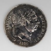 George III Silver Sixpence – 1819