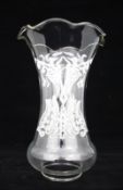 Vintage Acid Etched Glass Shade