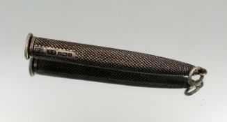 Antique Victorian Sterling Silver Cigar Piercer – Edward Baker, Birmingham 1897