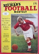 Wilfred Mannion Signed Original 1952 Football Monthly Magazine