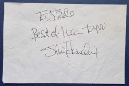 Jimi Hendrix Original Signature