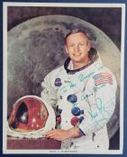 Neil Armstrong Signed Official NASA Photograph