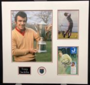 Tony Jacklin Original Signed Presentation