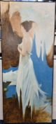 Very Large Original Oil On Canvas