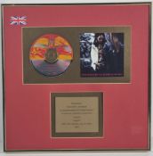 Lenny Kravitz Award Disc For 
