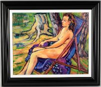 Gerard Fagard Original Oil (French 1938-2021)
