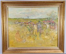 Jacky Bluteau (1933) Oil On canvas