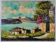 Oil Painting On Canvas By G. Sunal