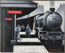 Anthony Orme Original Oil On Panel 