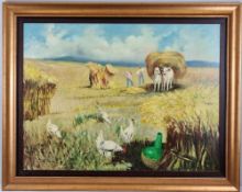 Original Oil By Tommaso (Italian)