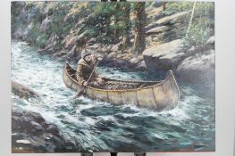 Joel Kirk Rare Original Painting, English Artist