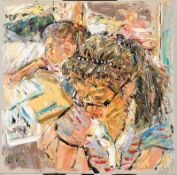 Original Impressionist Painting On Canvas.