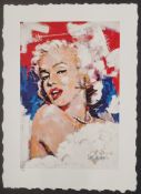 Sidney Maurer (1926-2017) Limited Edition Marilyn Monroe
