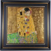 Gustav Klimt Certified 22ct Gold Limited Edition 