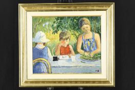 John Ash (1932-1999)Original Oil On Canvas