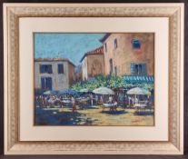 Perot Original Framed Pastel Painting