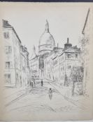 Andre Dunoyer Etching 