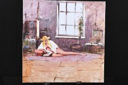 Henderson Cisz Original Oil On Canvas