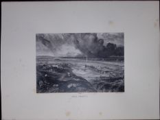 J.M.W Turner Rare “Great Yarmouth Norfolk” 1873 Picturesque Views in England -1