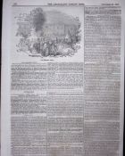 Rare Novella ‘A Christmas Carol’ by Charles Dickens from The Illustrated London News 1843