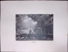 J.M.W Turner Rare “Stonehenge During A Storm” 1873 Picturesque Views in England-72