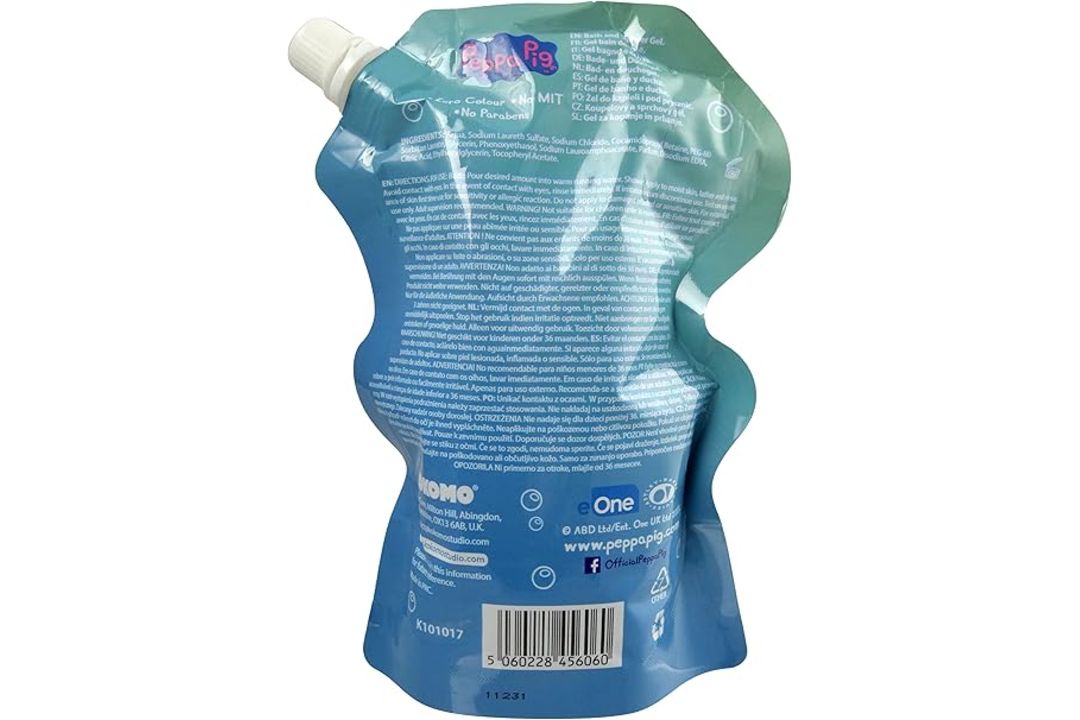 Pallet of Peppa Pig Shower/Bath Pouch 400ml - Image 3 of 3