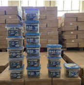 Bulk lot of Optimaxx Extreme Performance wood screws - 300 tubs in total £10k+ RRP