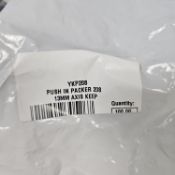 Push In Packer 208 13mm Axis Keep 2x 100pcs