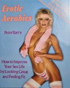 Erotic Aerobics Hardback Book 1986 Rare Sun Page