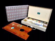 Vintage Winsor & Newton Artists Box / Paints / Mid 20th Century / Original Box