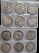 A Group of Old Replica Coins