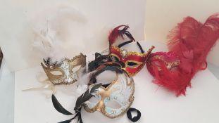 Feathered Masks (4)