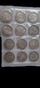 A Group of Old Replica Coins