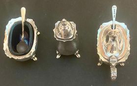Sterling Silver Cruet Set
