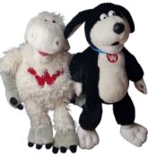 A Pair of Vintage Wolly Worth Soft Toys