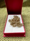 Vintage Silver Gilt Chain