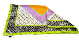 Pollini Italy Silk Scarf New Unworn