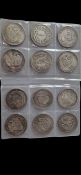 A Group of Old Replica Coins