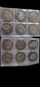 A Group of Old Replica Coins