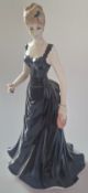 Royal Worcester Floral Ladies December Les Petites Figurine