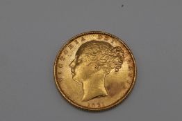 1871 - Full Queen Victoria Gold Sovereign
