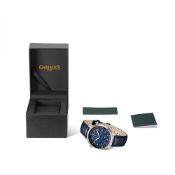 Gamages of London Avenger Mechanical Quartz Steel Blue Watch - Free Delivery & 5 Year Warranty