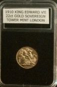 Gold Sovereign 1910