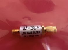 Mini-circuits VLF-2850+ Low Pass Filter Signal Conditioning / SMA / RoHS
