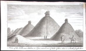 View of The Hills Ashdon Essex Rare 1776 Georgian Copper Antique Engraving -91