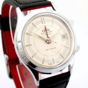 Oris / Wirstalarm 17 Jewels Anti-Shock - Gentleman's Steel Wristwatch