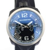 Title: Bomberg / BOLT 68 - GMT - Swiss Made - 44mm - RP:820$ - Gentleman's Steel Wristwatch Ê