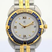 Title: CERRUTI / 1881 - Date - (Unworn) Gentleman's Steel Wrist WatchDescription: Brand :